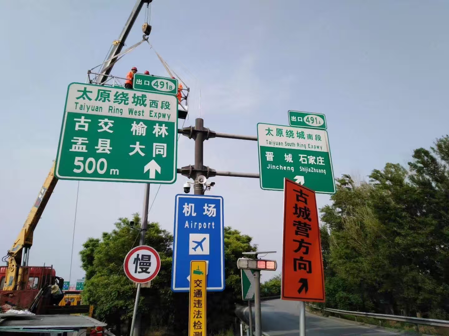 漯河市标志杆交通标志杆 - 排名